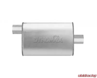 Dynomax 14" Side Inlet Center Outlet Body Super Turbo Muffler - 17731
