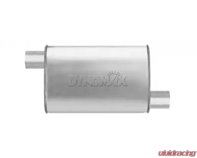 Dynomax 14" Side Inlet Side Outlet Body Super Turbo Muffler - 17736