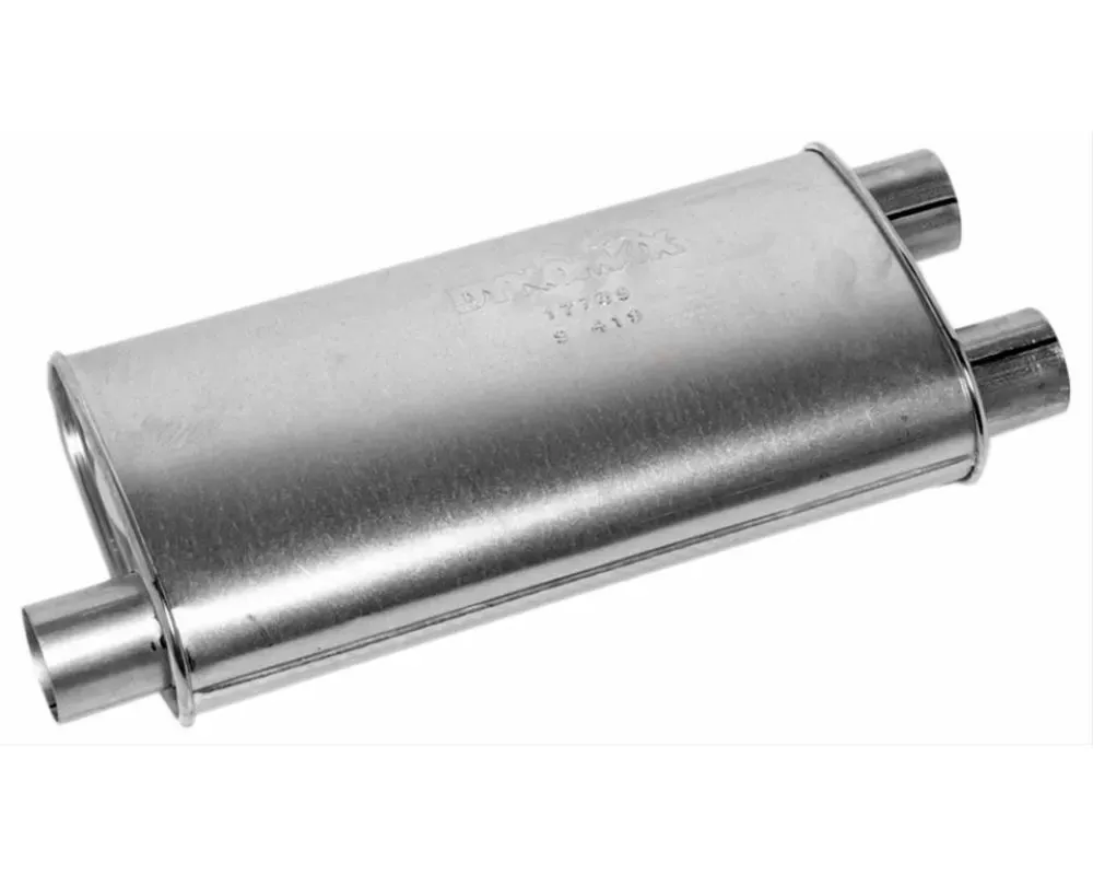 Dynomax 19" Body Side Inlet Dual Outlet Super Turbo Muffler - 17739