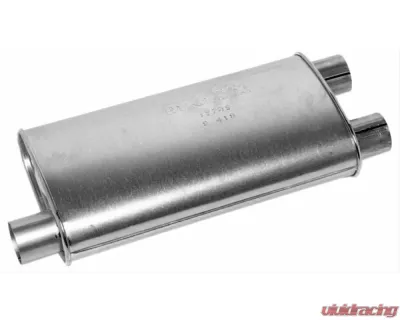 Dynomax 19" Body Side Inlet Dual Outlet Super Turbo Muffler - 17739