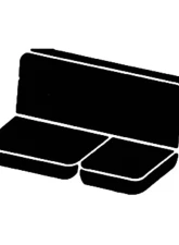 FIA Inc. TR40 Series Wrangler Custom Fit Seat Cover                                     - TR42-14 BROWN - Image 3