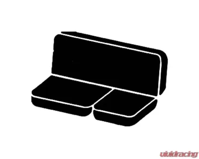 FIA Inc. TR40 Series Wrangler Custom Fit Seat Cover - TR42-14 BROWN