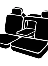 FIA Inc. NP90 Custom Fit Seat Cover                                     - NP92-24 GRAY - Image 3