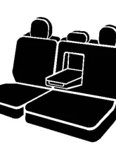 FIA Inc. NP90 Custom Fit Seat Cover                                     - NP92-39 GRAY - Image 3