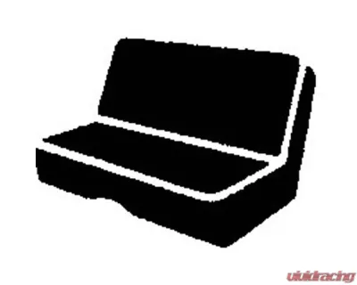 FIA Inc. TR40 Series Wrangler Custom Fit Seat Cover - TR42-4 BLACK