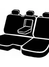 FIA Inc. NP90 Custom Fit Seat Cover                                     - NP92-49 GRAY - Image 3