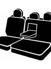 FIA Inc. NP90 Custom Fit Seat Cover                                     - NP92-50 GRAY - Image 3