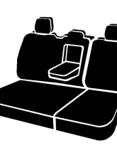 FIA Inc. NP90 Custom Fit Seat Cover                                     - NP92-53 GRAY - Image 3