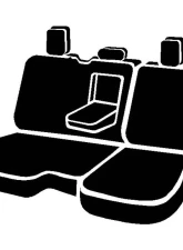 FIA Inc. NP90 Custom Fit Seat Cover                                     - NP92-54 GRAY - Image 3