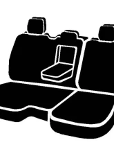 FIA Inc. NP90 Custom Fit Seat Cover                                     - NP92-55 GRAY - Image 3