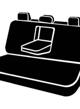 FIA Inc. NP90 Custom Fit Seat Cover                                     - NP92-59 GRAY - Image 3