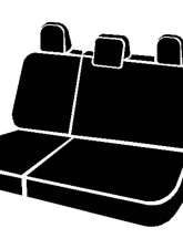 FIA Inc. NP90 Custom Fit Seat Cover                                     - NP92-64 GRAY - Image 3