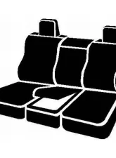 FIA Inc. NP90 Custom Fit Seat Cover                                     - NP97-25 GRAY - Image 3