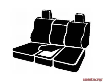FIA Inc. NP90 Custom Fit Seat Cover - NP97-25 GRAY