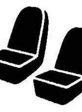 FIA Inc. SL60 Series Leatherlite Custom Fit Seat Cover                                     - SL68-14 GRAY - Image 3