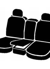 FIA Inc. NP90 Custom Fit Seat Cover                                     - NP98-30 GRAY - Image 3