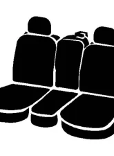 FIA Inc. NP90 Custom Fit Seat Cover                                     - NP98-36 GRAY - Image 3