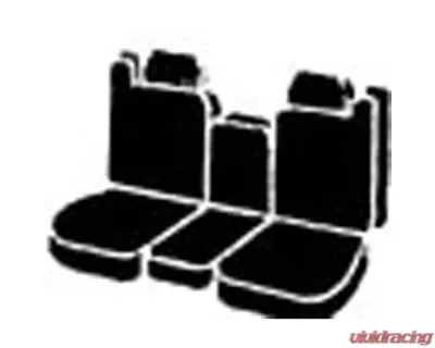 FIA Inc. TR40 Series Wrangler Custom Fit Seat Cover - TR48-9 BLACK