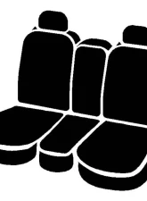 FIA Inc. OE30 Custom Fit Seat Cover                                     - OE39-14 GRAY - Image 3