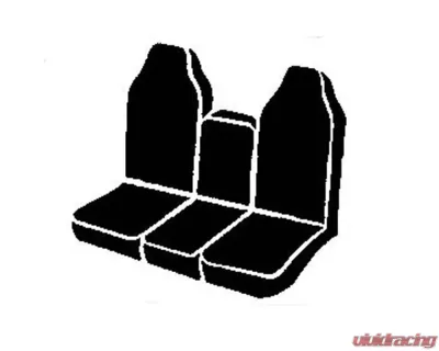 FIA Inc. TR40 Series Wrangler Custom Fit Seat Cover - TR49-4 BLACK