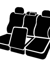 FIA Inc. NP90 Custom Fit Seat Cover                                     - NP99-42 GRAY - Image 3
