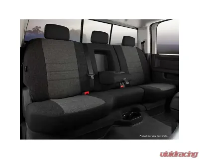 FIA OE30 Series - Oe Tweed Custom Fit Rear Seat Cover- Charcoal Jeep Wrangler 2018-2021 - OE35-2 CHARC