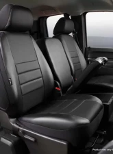 FIA Inc. SL60 Series Leatherlite Custom Fit Seat Cover                                     - SL69-15 BLK/BLK - Image 3