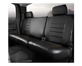 FIA SL60 Series - Leatherlite Simulated Leather Custom Fit Rear Seat Cover- Black Jeep Gladiator 2020-2021