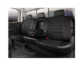FIA SL60 Series - Leatherlite Simulated Leather Custom Fit Rear Seat Cover- Black Ford Bronco 2021-2023
