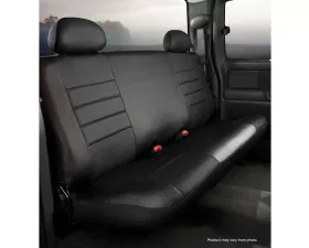FIA SL60 Series - Leatherlite Simulated Leather Custom Fit Rear Seat Cover- Black Ram 2019-2021