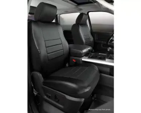 FIA SL60 Series - Leatherlite Simulated Leather Custom Fit Front Seat Cover- Black Rear 2021-2024