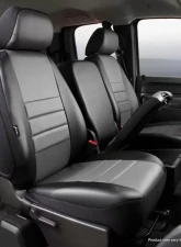 FIA Inc. SL60 Series Leatherlite Custom Fit Seat Cover                                     - SL69-38 GRAY - Image 3