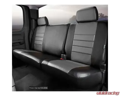 FIA SL60 Series - Leatherlite Simulated Leather Custom Fit Rear Seat Cover- Gray Jeep Gladiator 2020-2021 - SL62-77 GRAY
