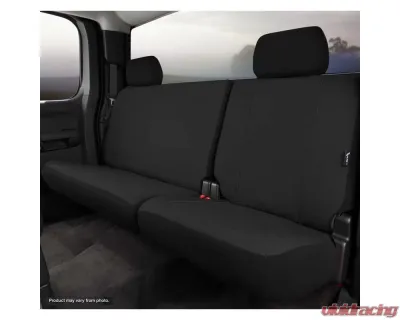FIA SP80 Series - Seat Protector Poly-Cotton Custom Fit Rear Seat Cover - Black Jeep Gladiator 2020-2021 - SP82-77 BLACK