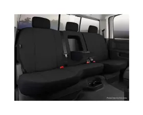 FIA SP80 Series - Seat Protector Polyester Custom Fit Rear Seat Cover - Black Rear 2022-2024