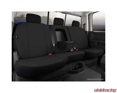 FIA SP80 Series - Seat Protector Polyester Custom Fit Rear Seat Cover - Black Jeep Wrangler 2018-2021 - SP85-2 BLACK