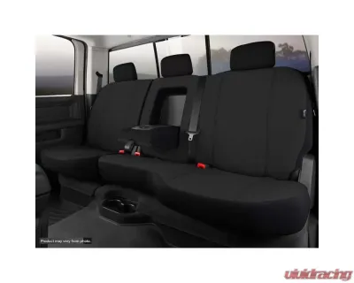 FIA SP80 Series - Seat Protector Polyester Custom Fit Rear Seat Cover - Black Rear 2022-2024 - SP82-90 BLACK