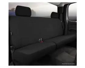 FIA SP80 Series - Seat Protector Polyester Custom Fit Rear Seat Cover - Black Rear