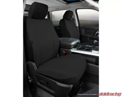 FIA SP80 Series - Seat Protector Polyester Custom Fit Front Seat Cover - Black Front 2022-2024 - SP89-57 BLACK
