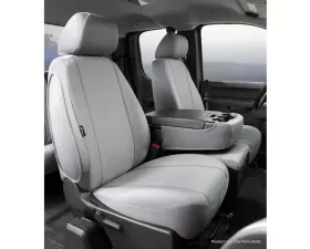 FIA SP80 Series - Seat Protector Poly-Cotton Custom Fit Front Seat Cover - Gray