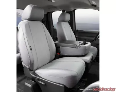 FIA SP80 Series - Seat Protector Poly-Cotton Custom Fit Front Seat Cover - Gray - SP88-38 GRAY