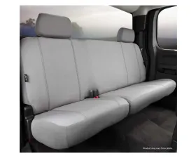 FIA SP80 Series - Seat Protector Polyester Custom Fit Rear Seat Cover - Gray Rear