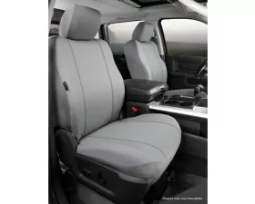 FIA SP80 Series - Seat Protector Polyester Custom Fit Front Seat Cover - Gray Front 2022-2024