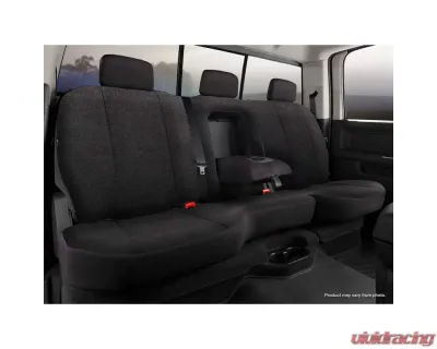 FIA TR40 Series - Wrangler Saddleblanket Custom Fit Rear Seat Cover - Solid Black Jeep Wrangler 2018-2021 - TRS45-2 BLACK