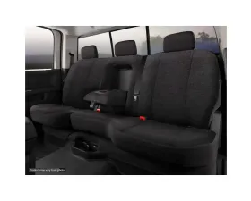 FIA TR40 Series - Wrangler Saddleblanket Custom Fit Rear Seat Cover - Solid Black Rear 2022-2024