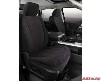 FIA TR40 Series - Wrangler Saddleblanket Custom Fit Front Seat Cover - Solid Black Front 2022-2024 - TRS49-57 BLACK