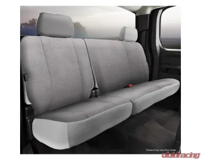 FIA TR40 Series - Wrangler Saddleblanket Custom Fit Rear Seat Cover - Solid Gray Rear - TRS45-10 GRAY