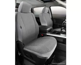FIA TR40 Series - Wrangler Saddleblanket Custom Fit Front Seat Cover - Solid Gray Front 2022-2024