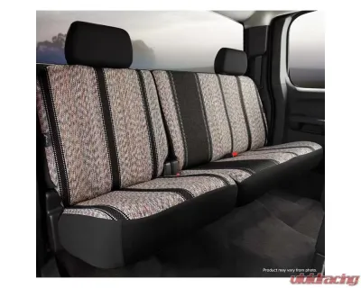 FIA TR40 Series - Wrangler Saddleblanket Custom Fit Rear Seat Cover - Black Rear - TR45-10 BLACK
