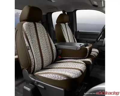 FIA TR40 Series - Wrangler Saddleblanket Custom Fit Front Seat Cover - Brown Ram 2019-2021 - TR49-47 BROWN
